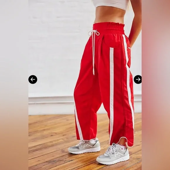 FP Movement by Free People Burgundy Track Pants - Picture 6 of 15